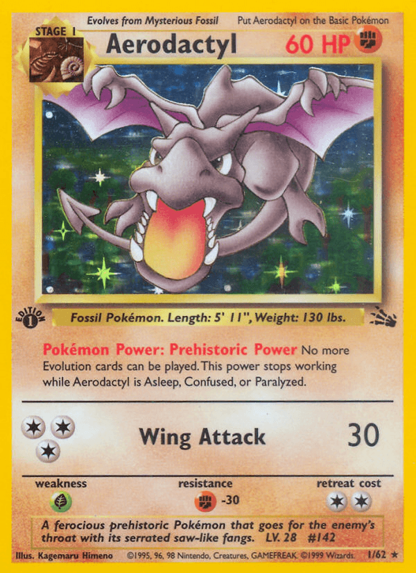 Aerodactyl from MYSTERY OF THE FOSSILS 1997