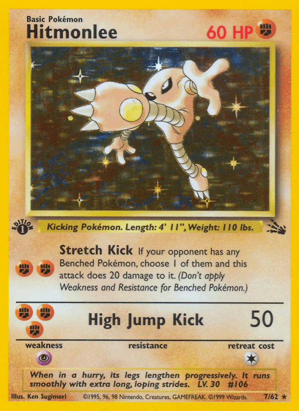 JAPANESE FOSSIL 1997 card - Pokemon