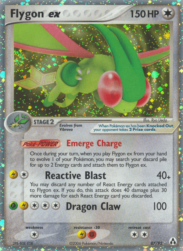 Flygon EX from SURGING SPARKS 2024