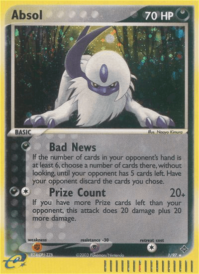 Absol from AZURE SHADOW - PURSUIT 2024