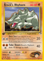 Brock's Rhyhorn from GYM HEROES 2000
