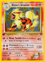 Blaine's Arcanine from GYM CHALLENGE 2000