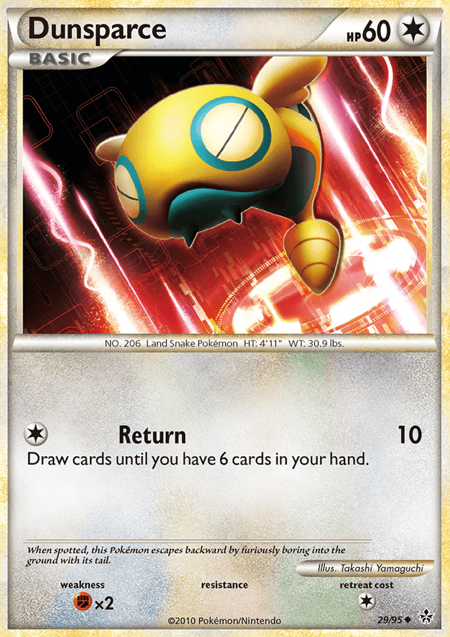 Dunsparce from CHARIZARD & HO-OH EX DECK 2023