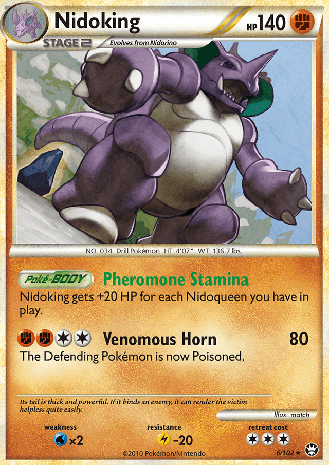 Nidoking from SCARLET & VIOLET-151 2023