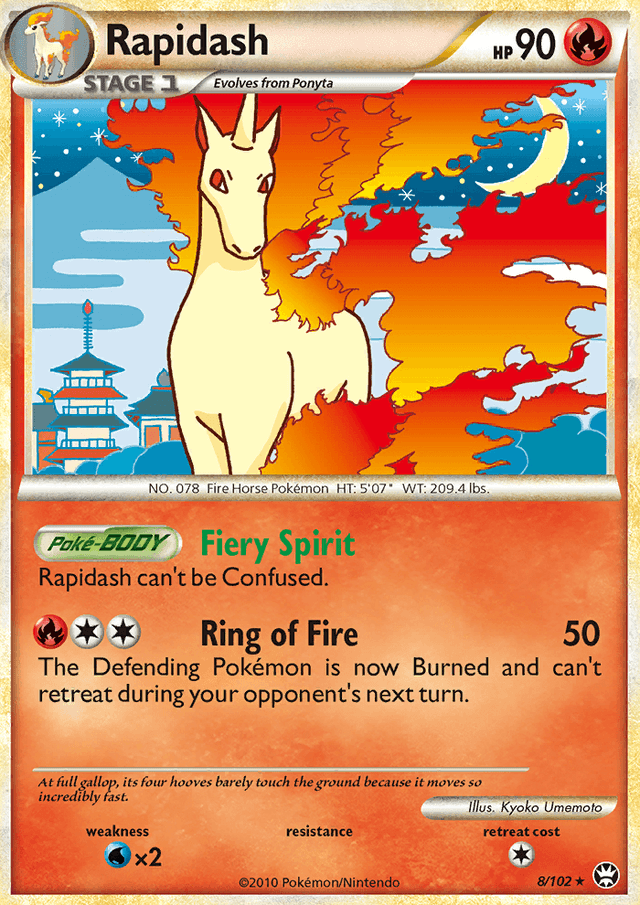 Rapidash from JUNGLE 1999
