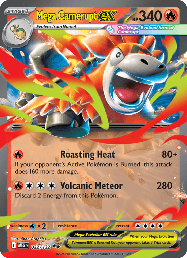 MEGA EVOLUTION 2025 card - Pokemon