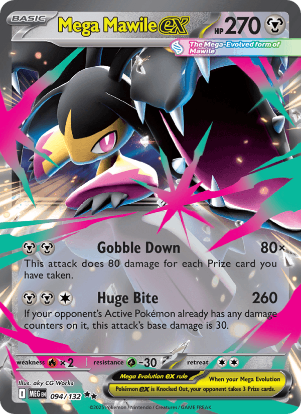 Mega Mawile EX from MEGA EVOLUTION 2025