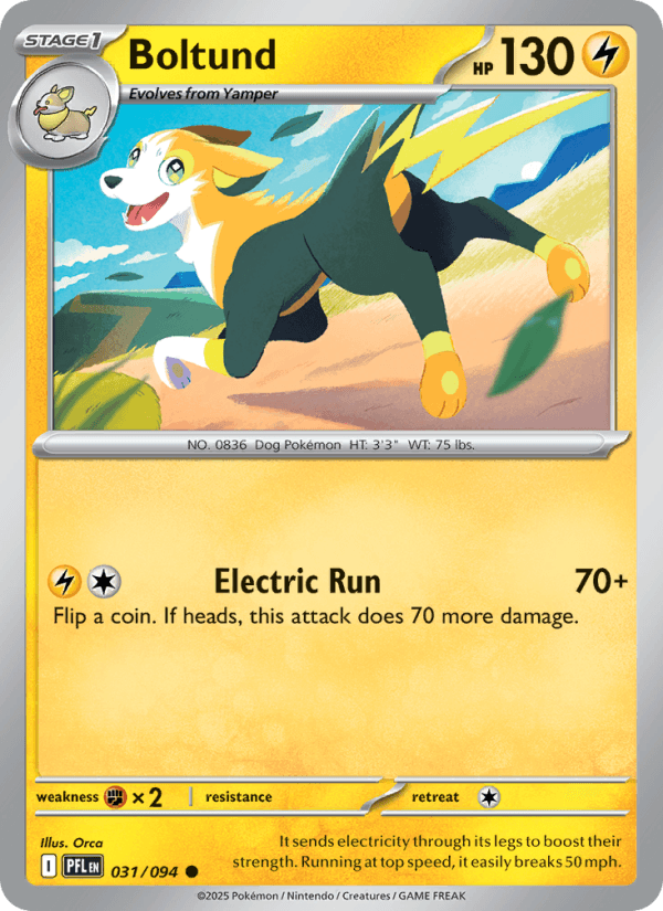 Boltund from SHINY STAR V 2020