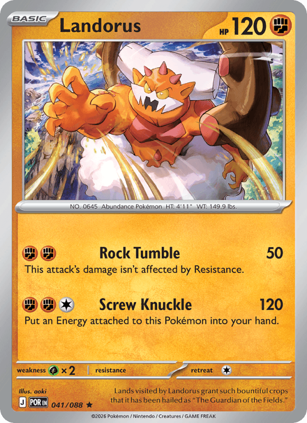 Landorus from BLACK BOLT 2025