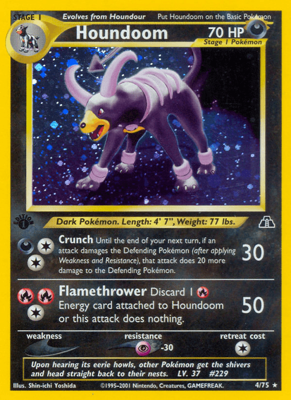 Houndoom from CROSSING THE RUINS 2000