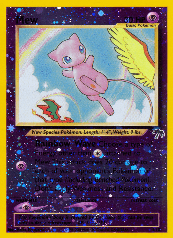 UNNUMBERED PROMOS 1997 card - Pokemon