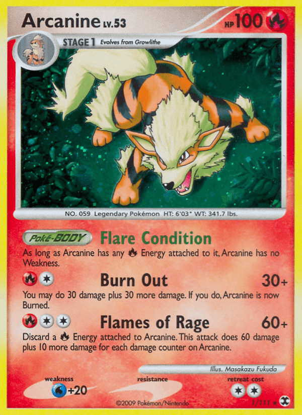 Arcanine from SVP BLACK STAR PROMOS 2023