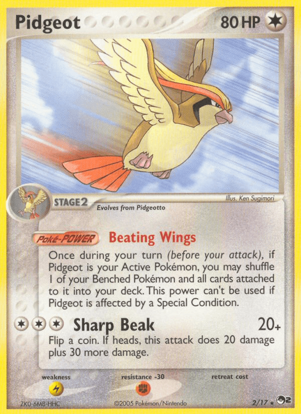Pidgeot from JUNGLE 1997