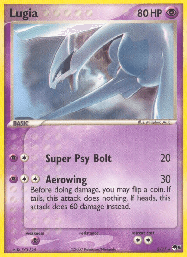 Lugia from GOLD, SILVER, TO A NEW WORLD 2000
