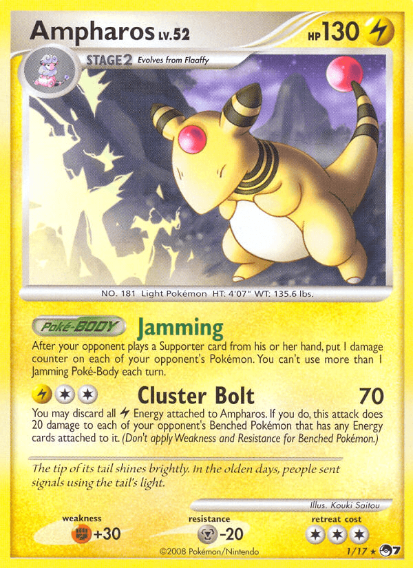 Ampharos from AWAKENING LEGENDS 2000