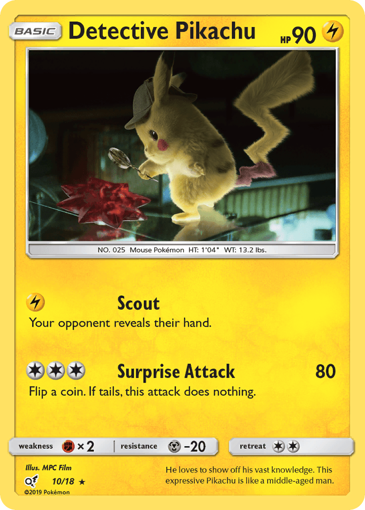 SUN AND MOON 2019 card - Pokemon