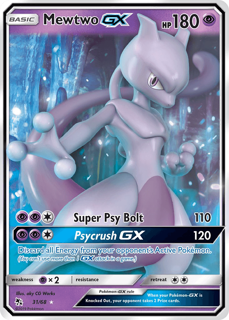 SHINING LEGENDS 2017 card - Pokemon