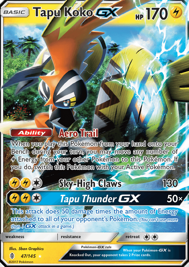 Tapu Koko GX from GOLD ENERGY 2023
