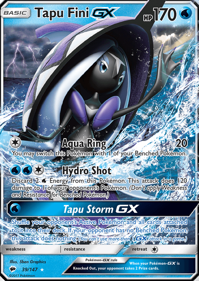 Tapu Fini GX from GOLD ENERGY 2023