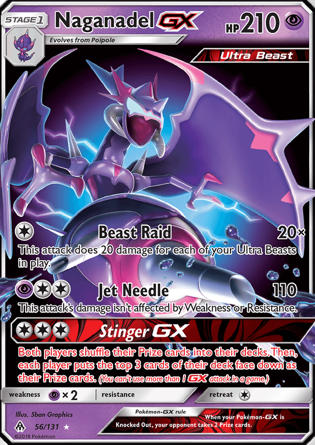 Naganadel GX from UNIFIED MINDS 2019