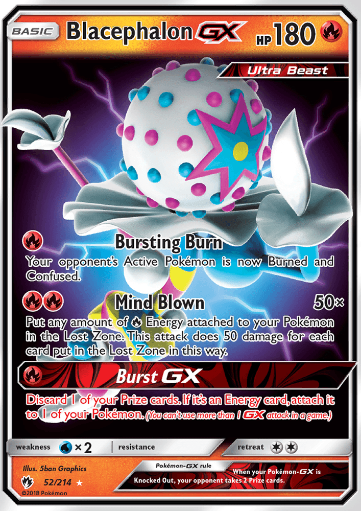 S&M LOST THUNDER 2018 card - Pokemon