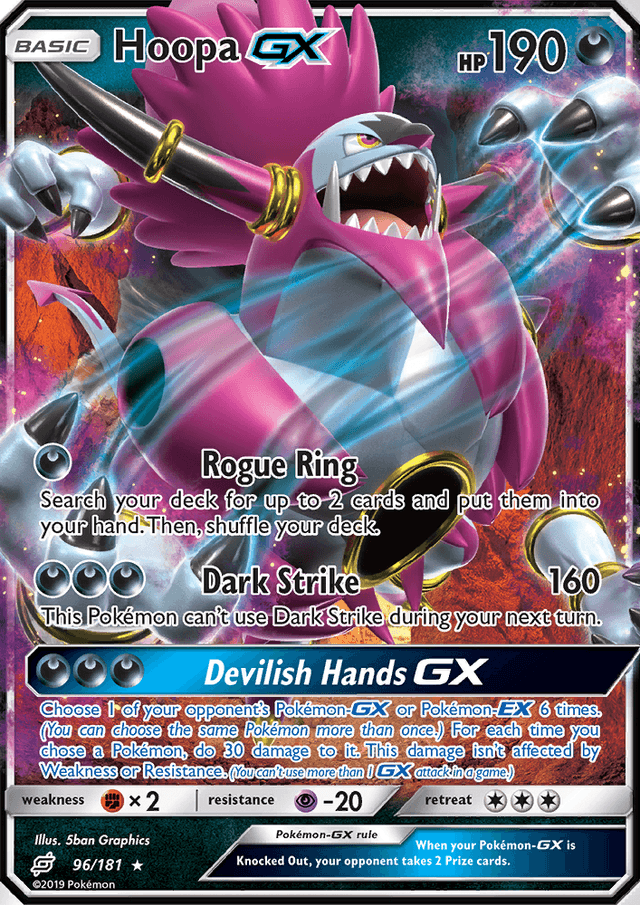 Hoopa GX from DARK ORDER 2018