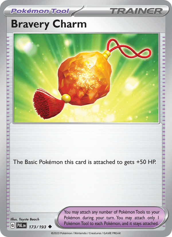 Bravery Charm from POKEMON PLAY 2023