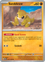 Sandshrew from LAMINCARDS SERIES 1 2005