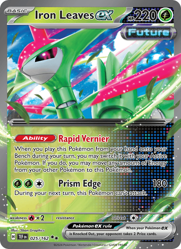 Iron Leaves EX from CYBER JUDGE 2024