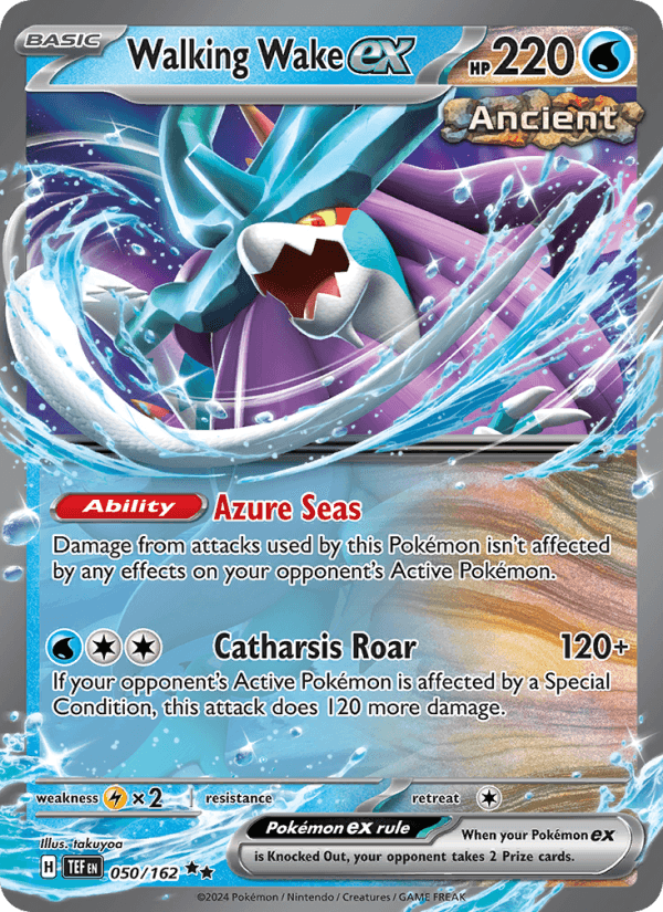 Walking Wake EX from WILD FORCE 2024