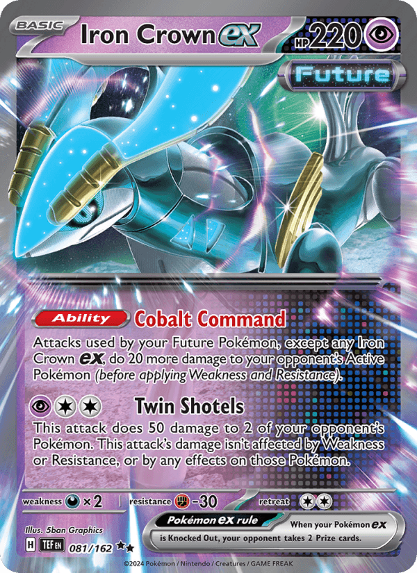 Iron Crown EX from CYBER JUDGE 2024