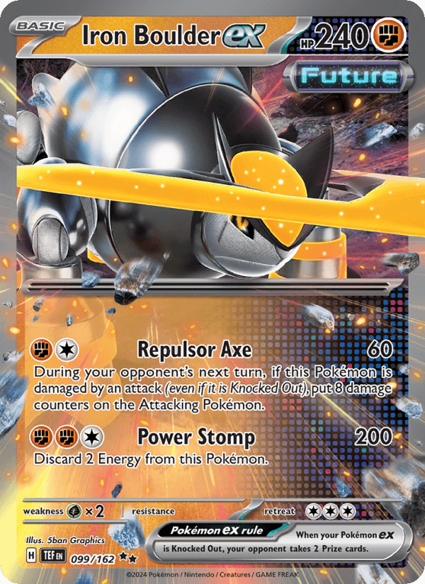 Iron Boulder EX from CYBER JUDGE 2024