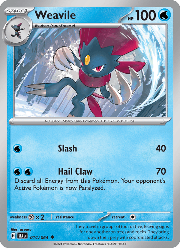 Weavile from ASCENDED HEROES 2026
