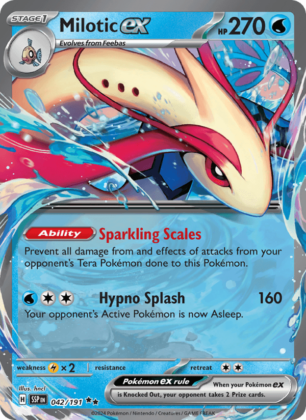Milotic EX from SUPER ELECTRIC BREAKER 2024
