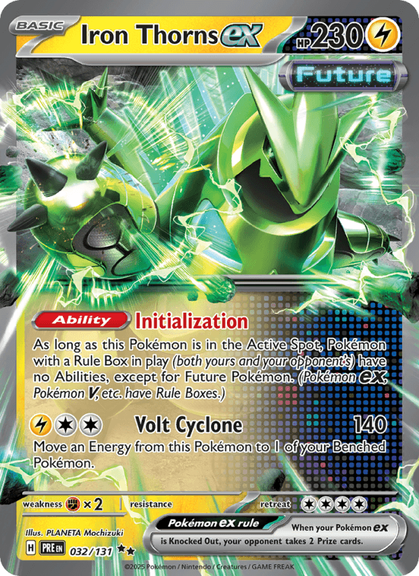Iron Thorns EX from CYBER JUDGE 2024