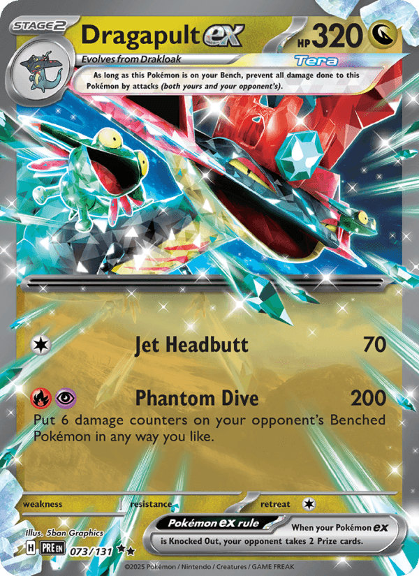 Dragapult EX from TWILIGHT MASQUERADE 2024