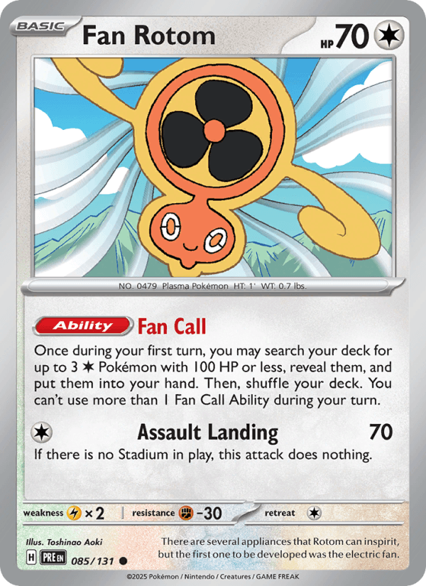 Fan Rotom from ASCENDED HEROES 2026