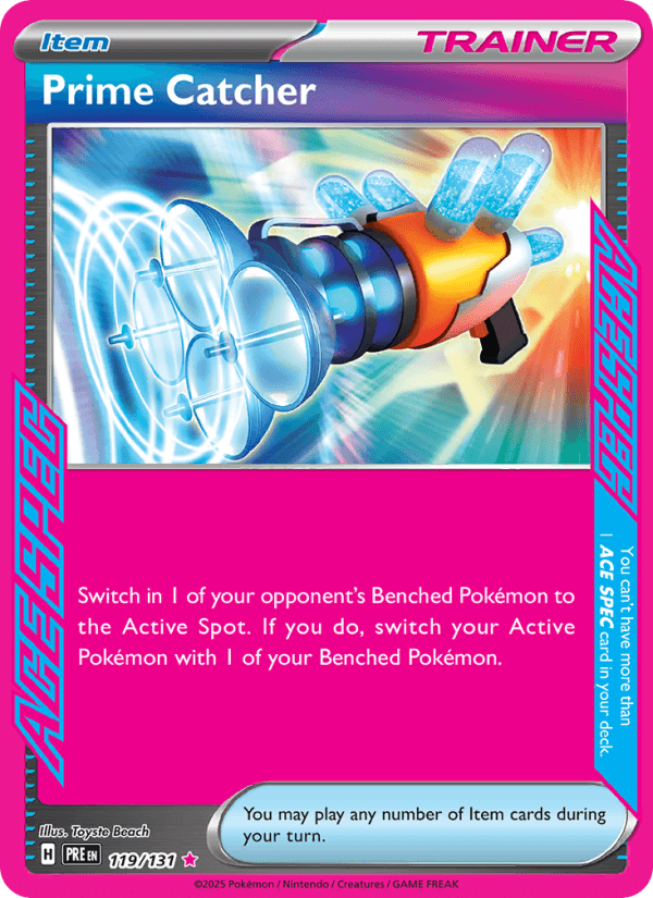 Prime Catcher from PRISMATIC EVOLUTIONS 2025