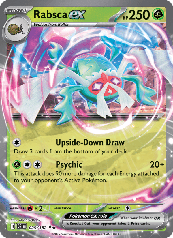 Rabsca EX from DESTINED RIVALS 2025