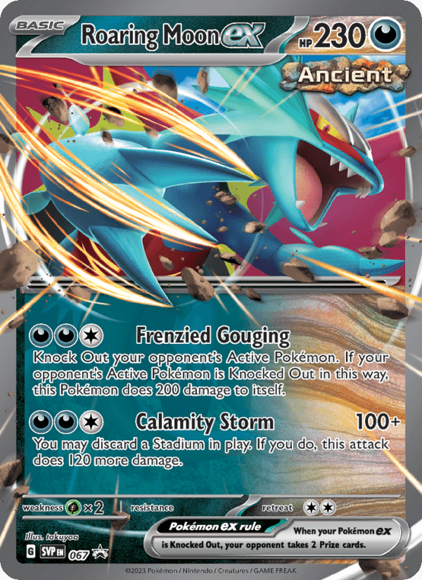 Roaring Moon EX from PARADOX RIFT 2023