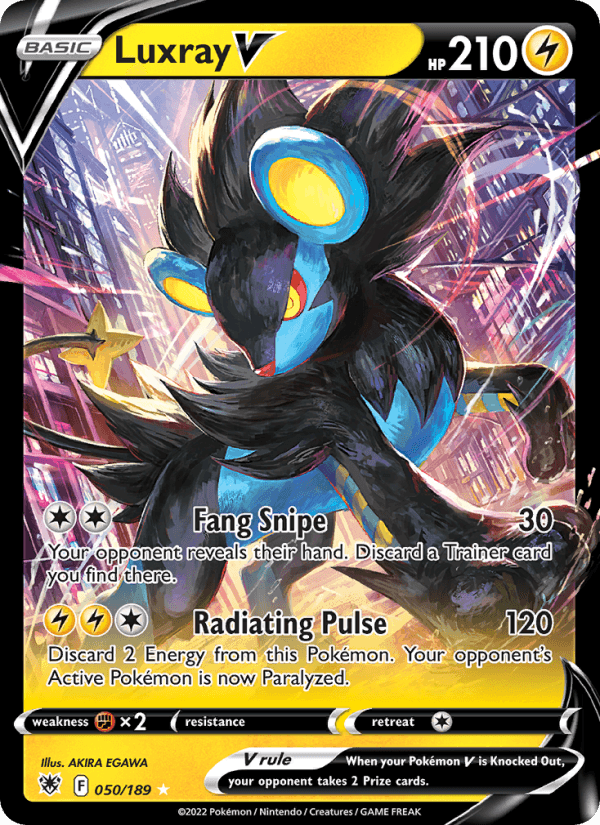 Luxray V from TIME GAZER 2022