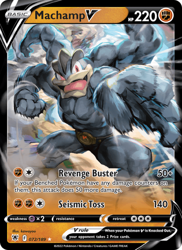 Machamp V from TIME GAZER 2022