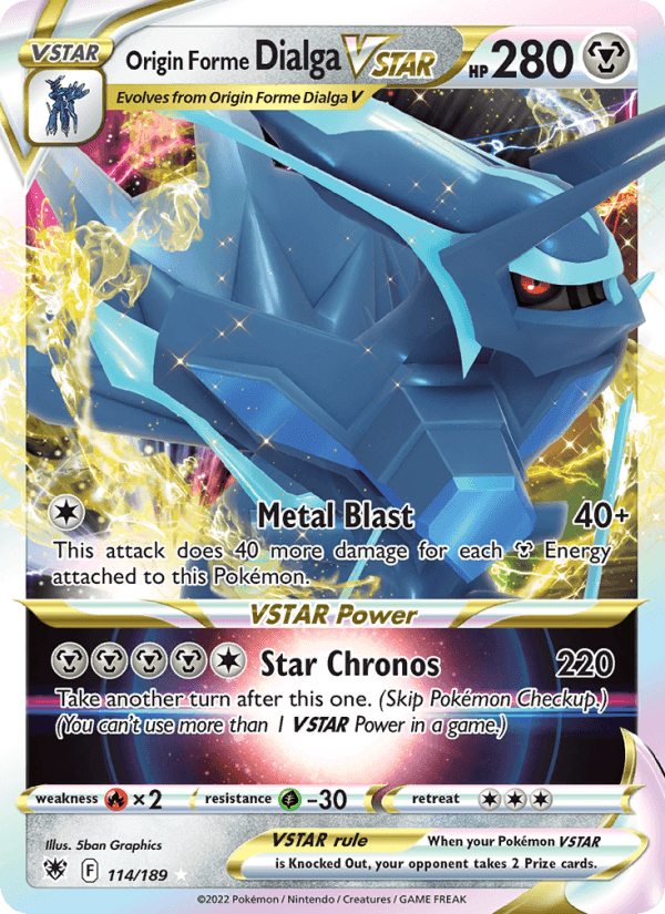 Origin Forme Dialga VSTAR from CROWN ZENITH 2023