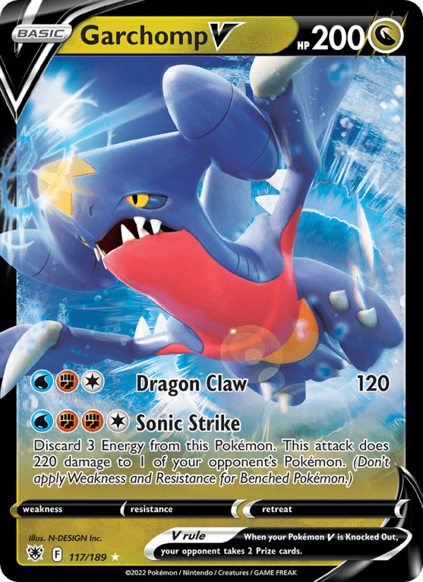 Garchomp V from BATTLE REGION 2022