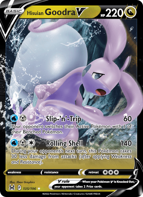 Hisuian Goodra V from DARK PHANTASMA 2022
