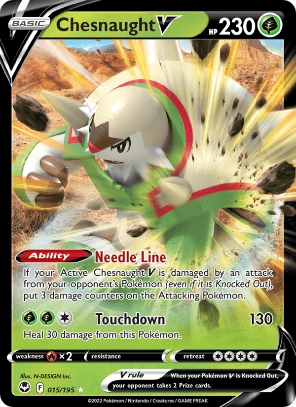Chesnaught V from SILVER TEMPEST 2022
