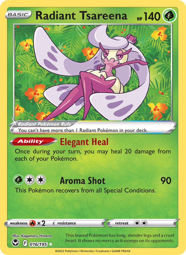 Radiant Tsareena from SILVER TEMPEST 2022