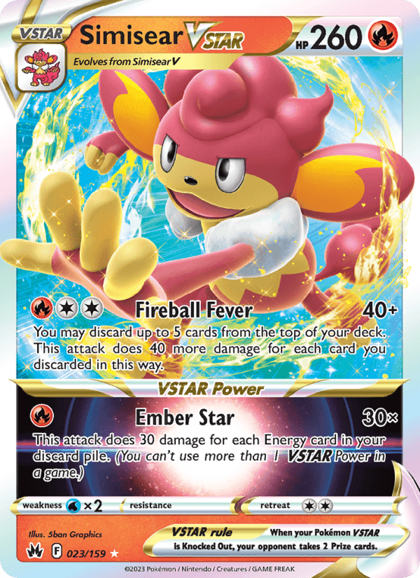 Simisear VSTAR from CROWN ZENITH 2023