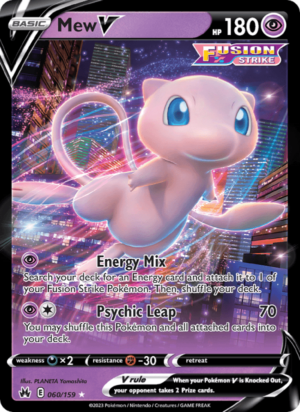 Mew V from CROWN ZENITH 2023