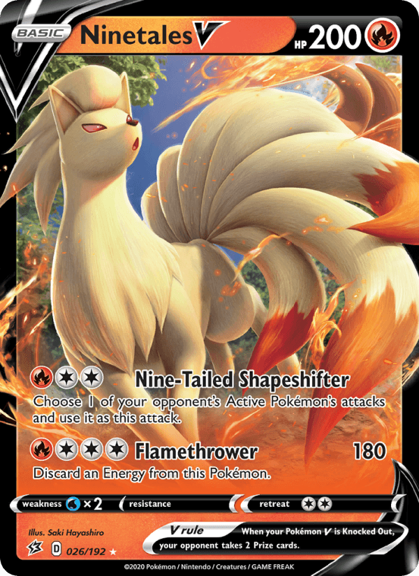 Ninetales V from REBELLION CRASH 2020